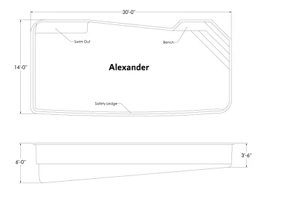 Watertite Fiberglass Pools - Alexander