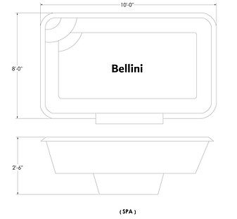 Watertite Fiberglass Pools - Bellini