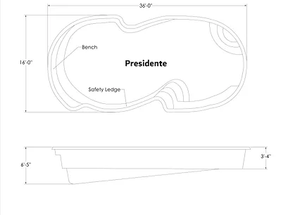 Watertite Fiberglass Pools - Presidente